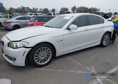 2012 BMW 535I из США, поврежденный, VIN WBAFR7C5XCC807903